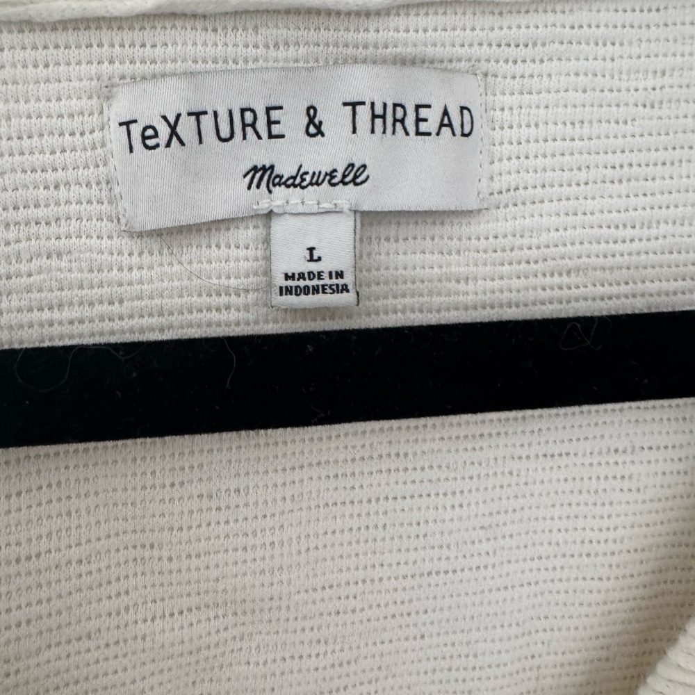 Madewell Texture & Thread Cream Cardigan - Picture 4 of 4